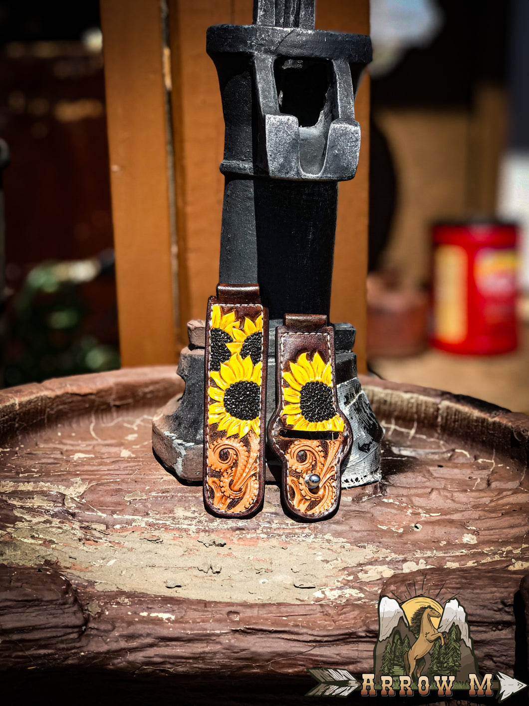 Tooled Sunflowers